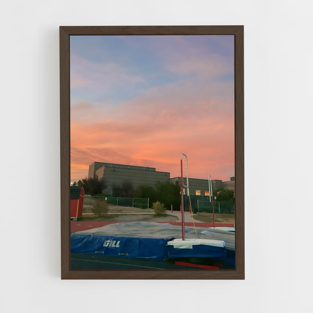 Poster Ciel de Stationnement – affiche Athlétisme (vue 5)